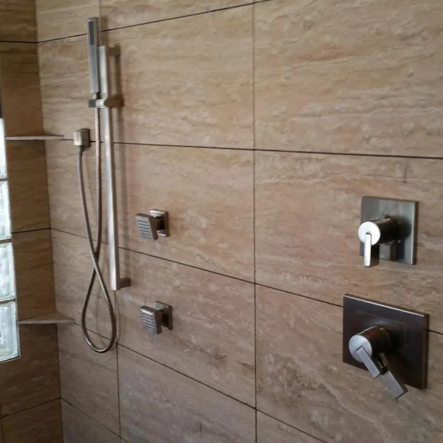 Shower fixture installation for Frozen Pipe Repair in Lilburn